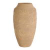 Sandstone Flow Large Terracotta Vase, by Uttermost, 8.25" width x 15.5" height x 8.25" depth thumbnail 4