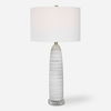 Levadia Matte White Table Lamp thumbnail 0