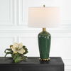 Verdell Green Table Lamp, by Uttermost, 17" width x 29" height x 17" depth thumbnail 2