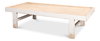 Large Wood Panel Coffee Tbl, Ant. White, Coffee Table by Sarreid, 80" length x 37" width x 19" height thumbnail 1