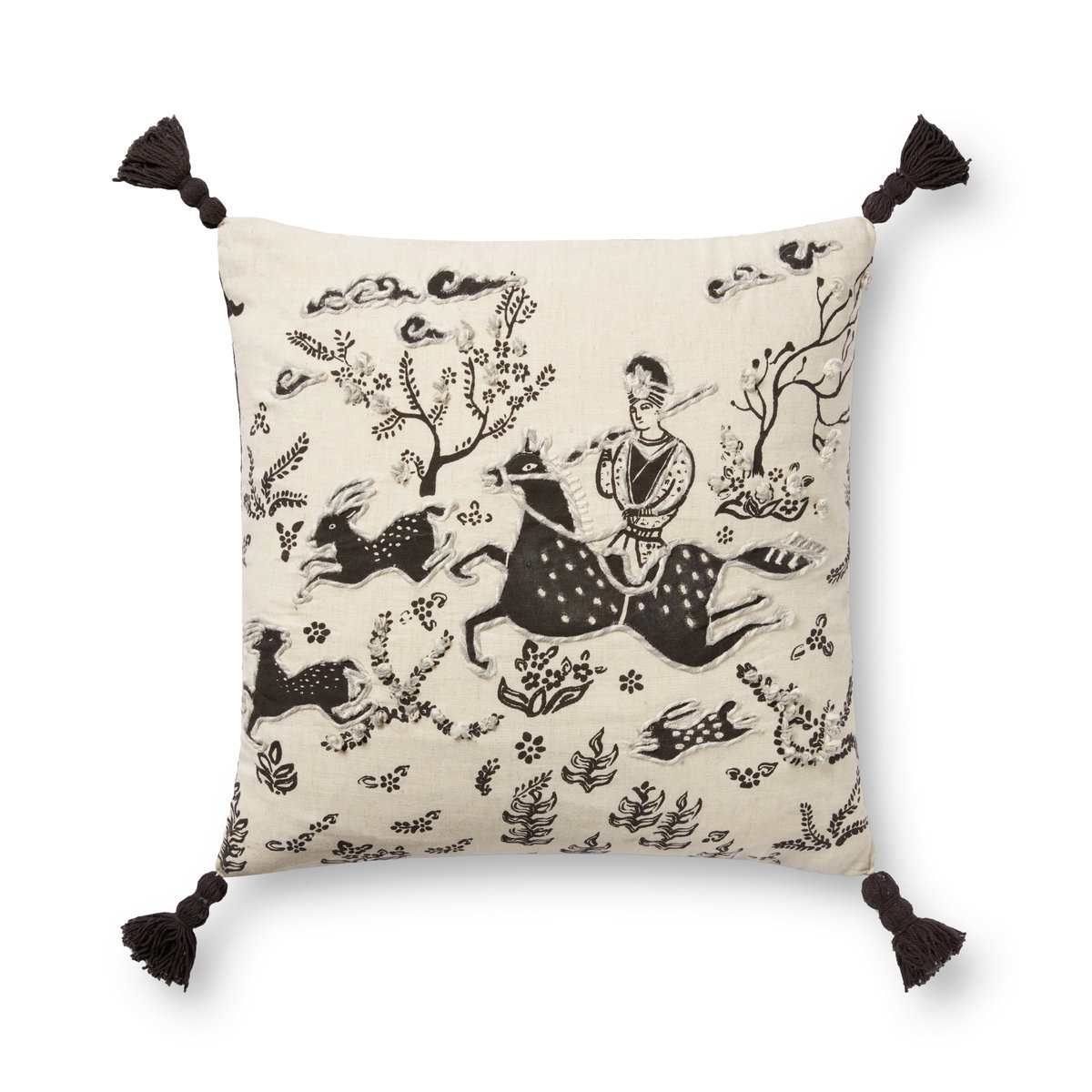 Loloi No Name Pillow, Decorative Pillow, 18" length x 18" width View 1