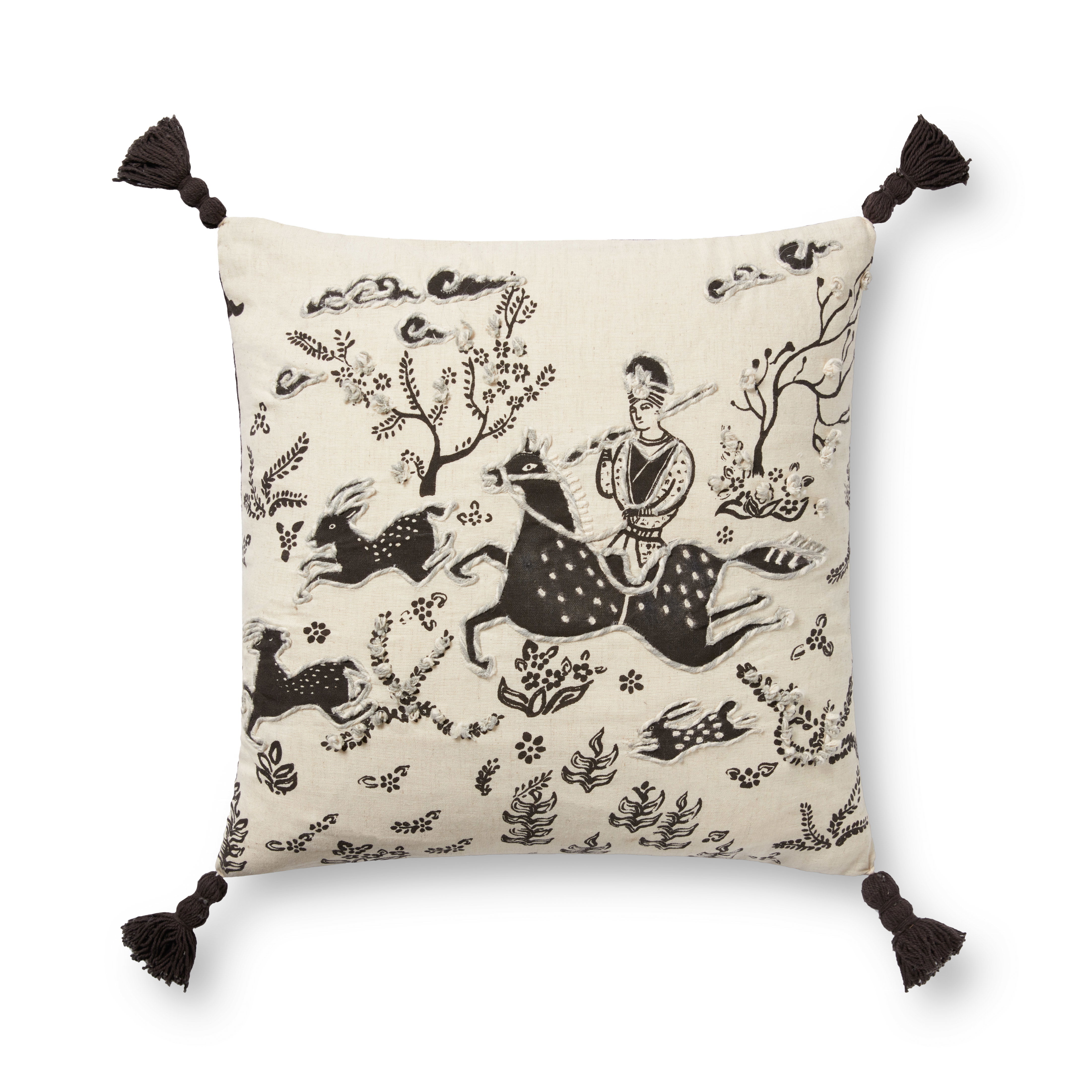 Loloi Pillows Pillow, Decorative Pillow, 18" length x 18" width
