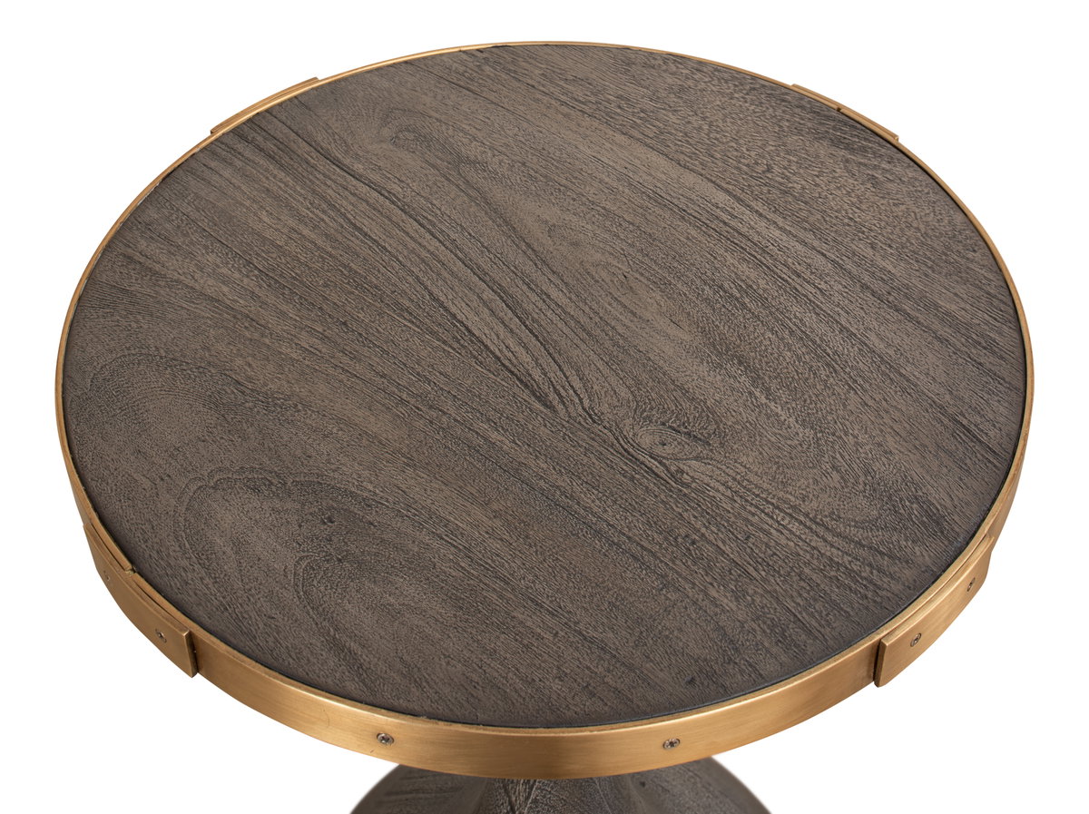 Upturned Goblet Side Table, by Sarreid, 1'4" length x 1'4" width x 2' height View 6