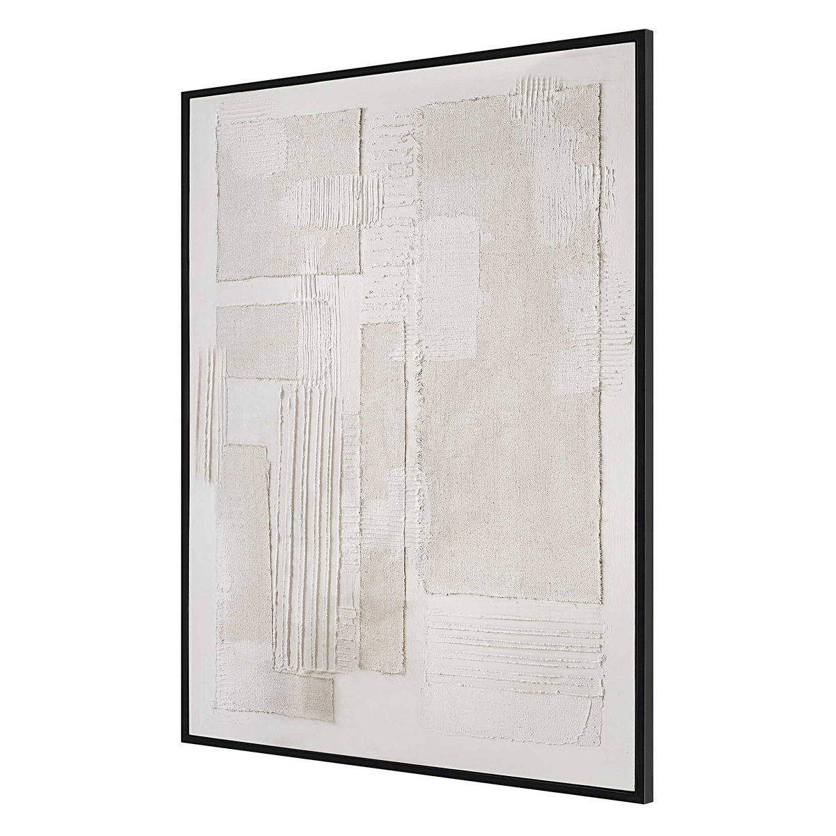 Clean Slate Hand Painted Canvas, Art by Uttermost, 41.7" width x 61.7" height x 1.5" depth View 5