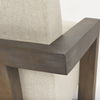 Sovereign Oatmeal Fabric Upholstered with Solid Wood Frame Accent Chair thumbnail 7