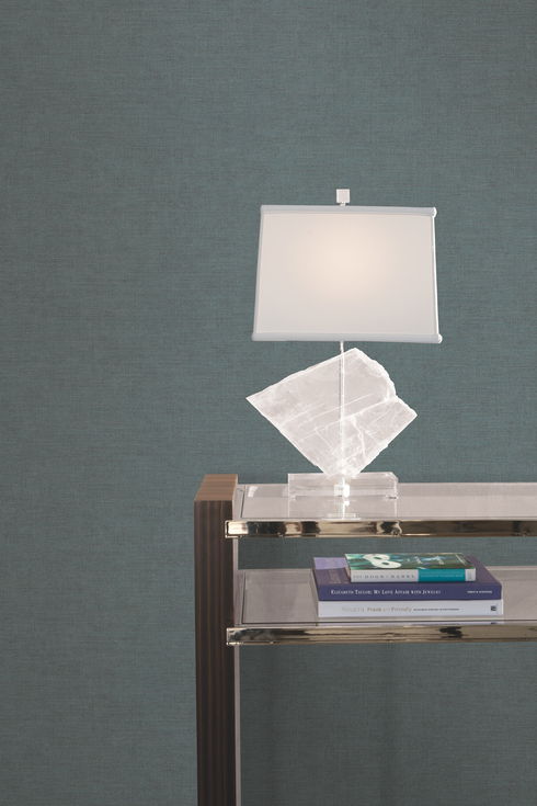 Trapunto Texture Teal Wallpaper