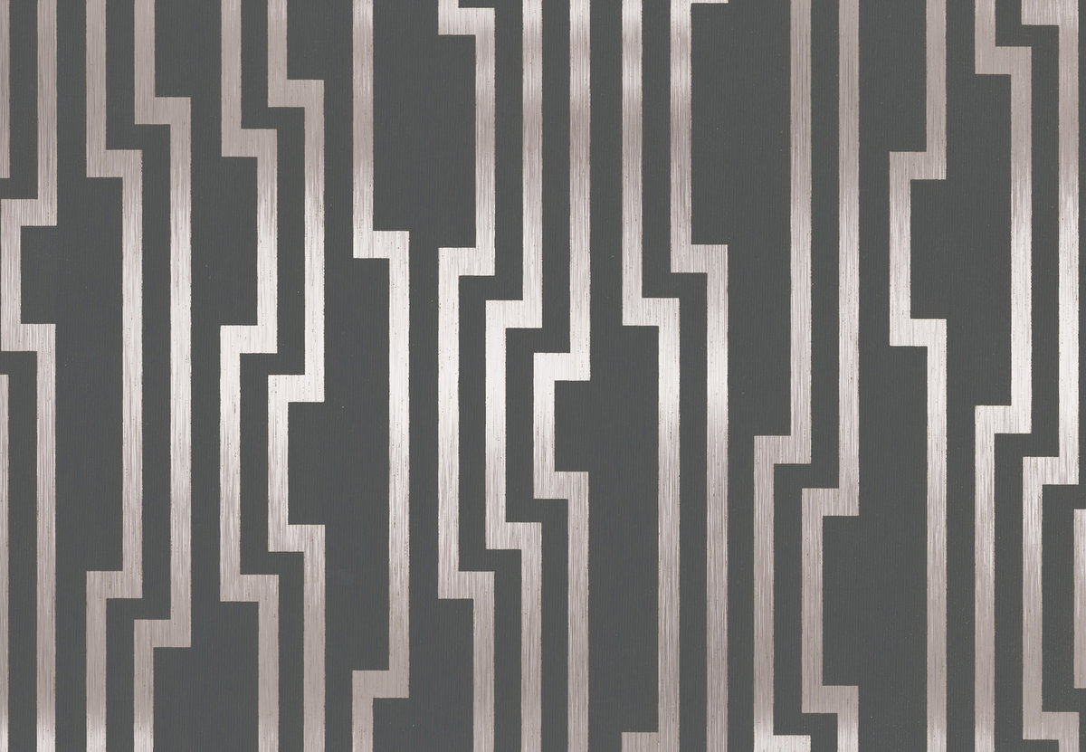 Velocity Silver Wallpaper, by York Wall, 33' length x 1'8.5" width x 0.02" depth