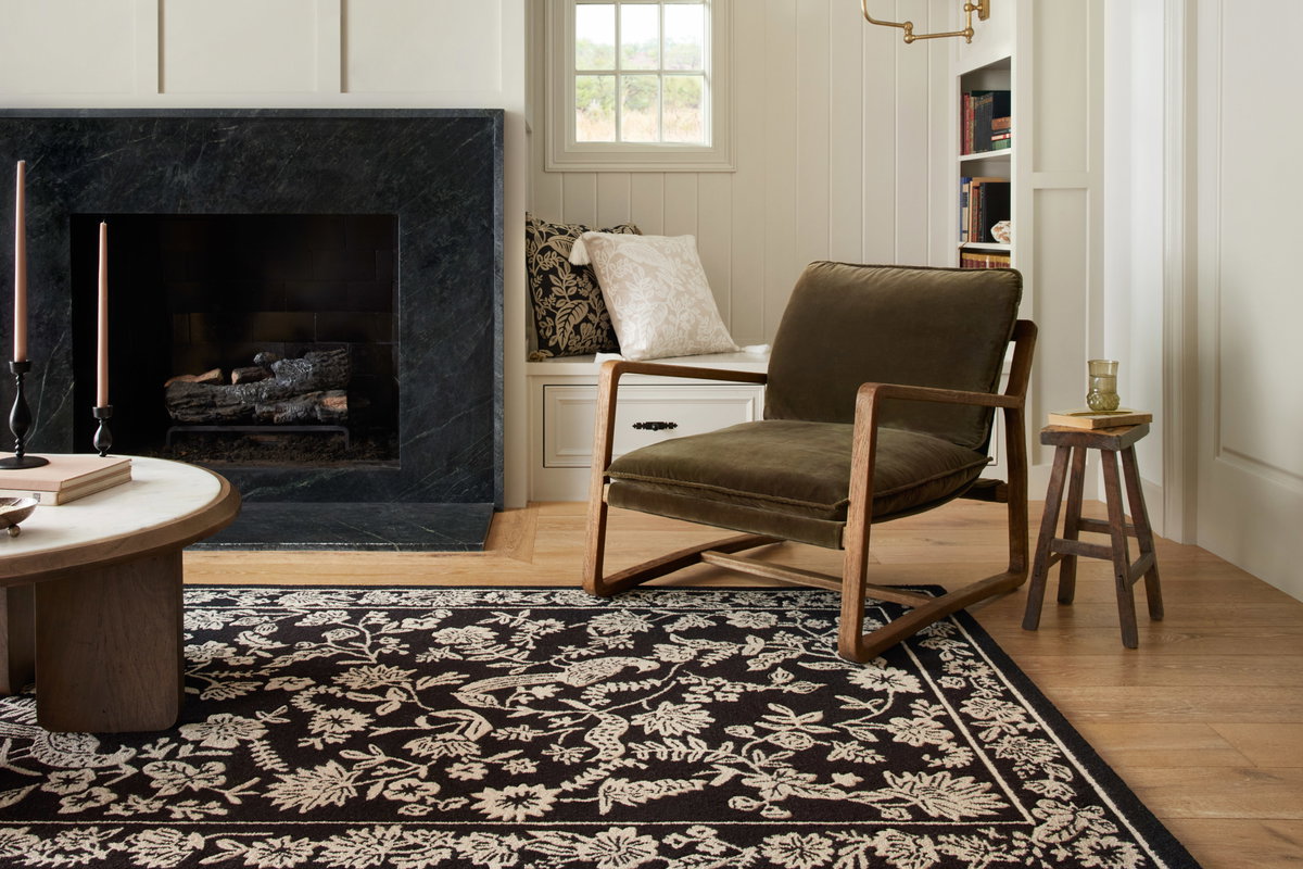 Rifle Paper Co. x Loloi Arboretum Rug, 2'3" length x 3'9" width View 3