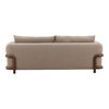 Esai Sofa Sand, Sofas & Sectional by Dovetail, 94.88" width x 32.87" height x 38.75" depth thumbnail 4