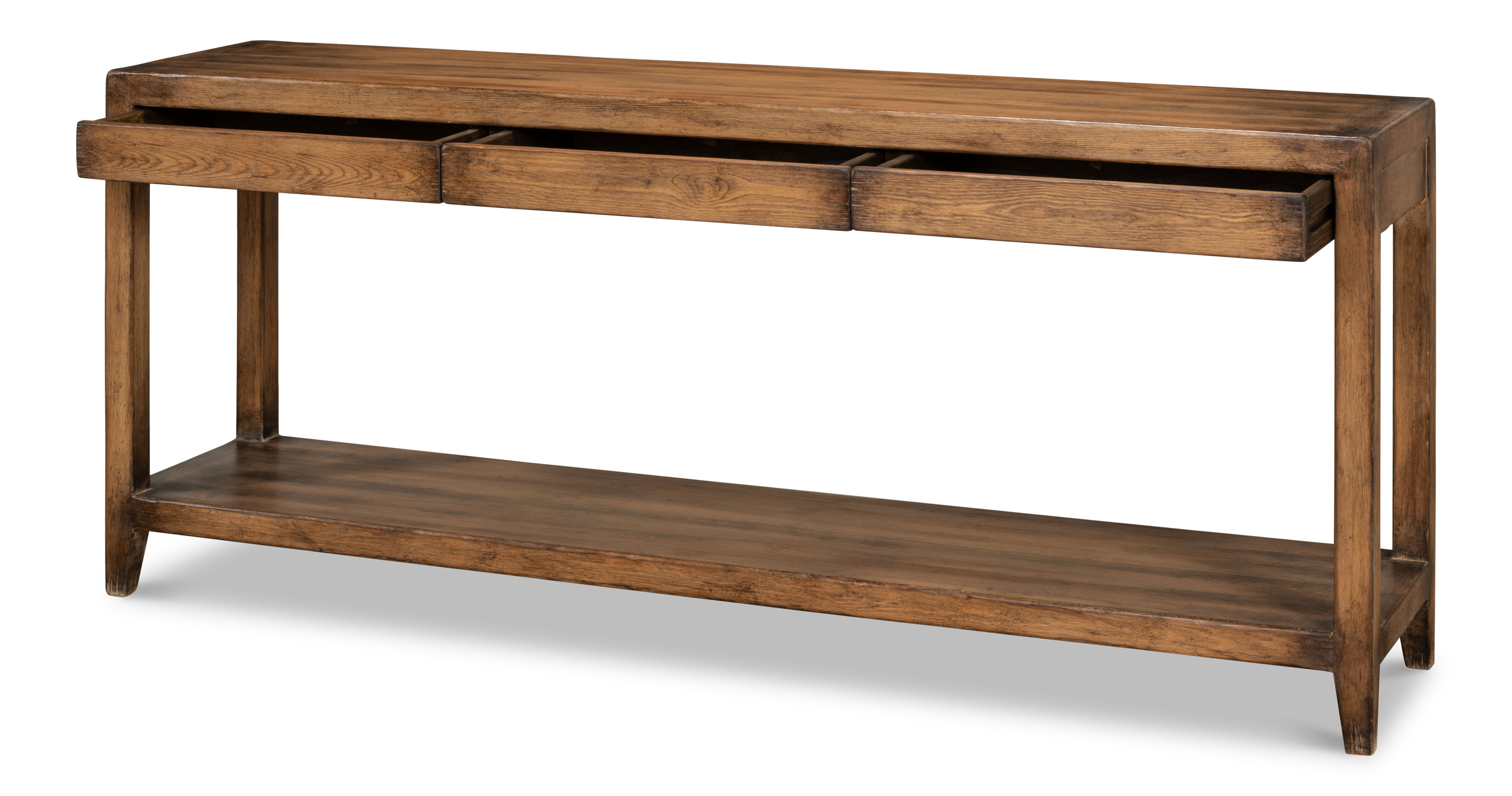 Anton Console, Console Table by Sarreid, 72" length x 16" width x 30" height View 9