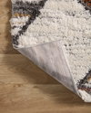Loloi Levitt Shag Rug, 4' length x 6' width thumbnail 6