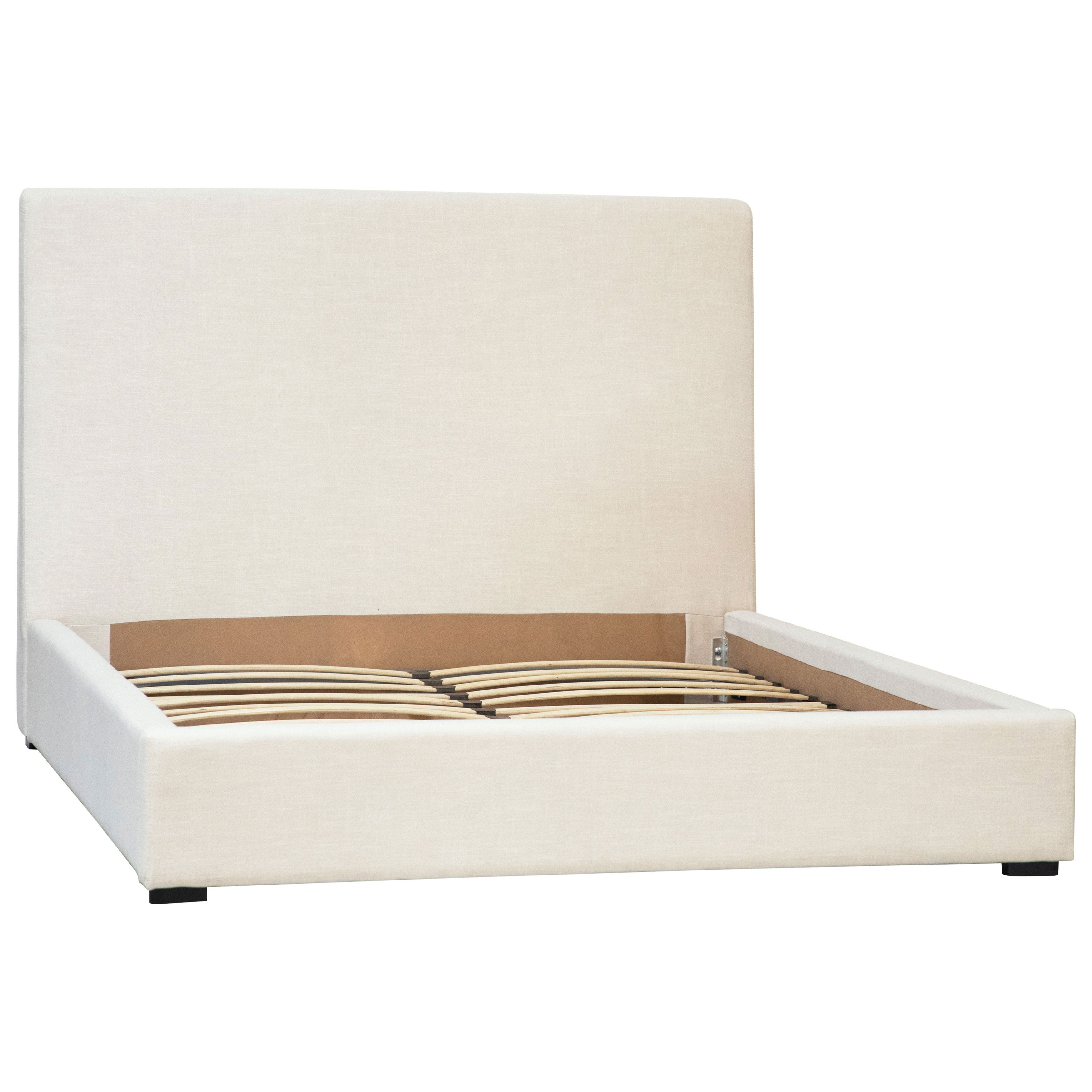 Fabio Bed Queen, by Dovetail, 67.5" width x 49.5" height x 90" depth View 3