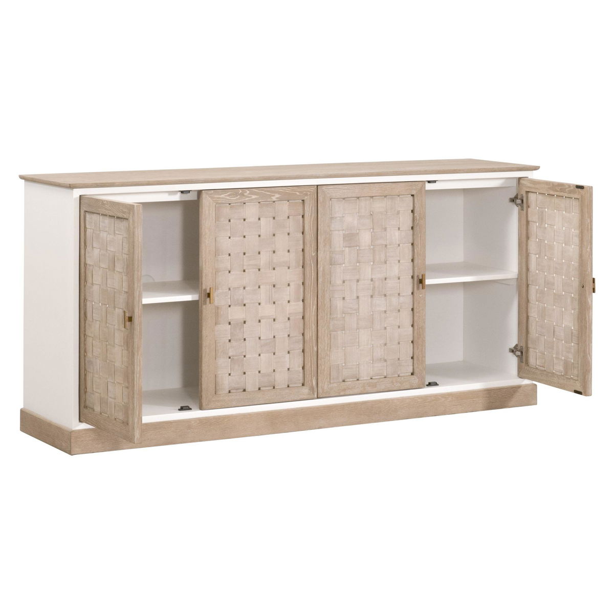 Weave Media Sideboard, Cabinets & Sideboard by Essentials for Living, 74" width x 35.5" height x 18.5" depth View 6