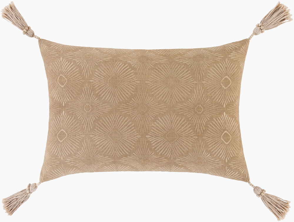 Accra Lumbar Pillow, Decorative Pillow by Surya, 13" length x 20" width