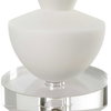 Lido White Stone Candleholders Set/2, Candles & Candle Holder by Uttermost, 5" width x 16" height x 5" depth thumbnail 4