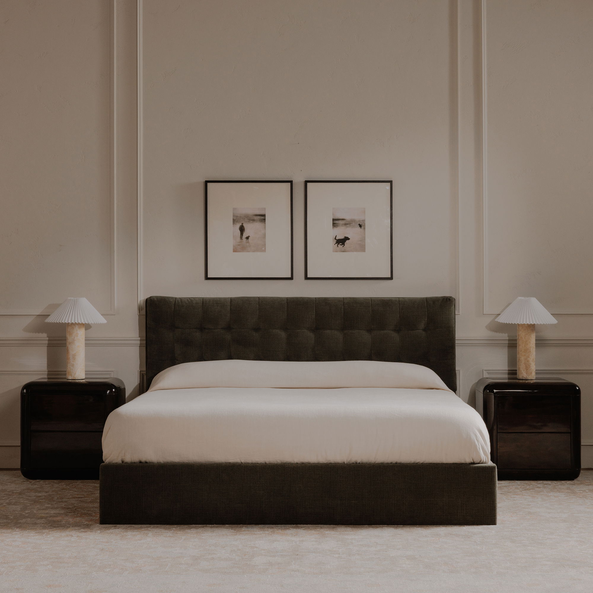 Strand 1 Framed Print, Painting by Moe's Home, 22" width x 25" height x 1.75" depth View 5