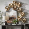 Corkscrew Wood Wall Decor Set/9, by Uttermost, 1'1.7" width x 1'1.7" height x 4.7" depth thumbnail 3