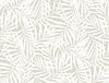 Oahu Fronds Cream & Off White Wallpaper, by York Wall, 27' length x 2'3" width x 0.02" depth thumbnail