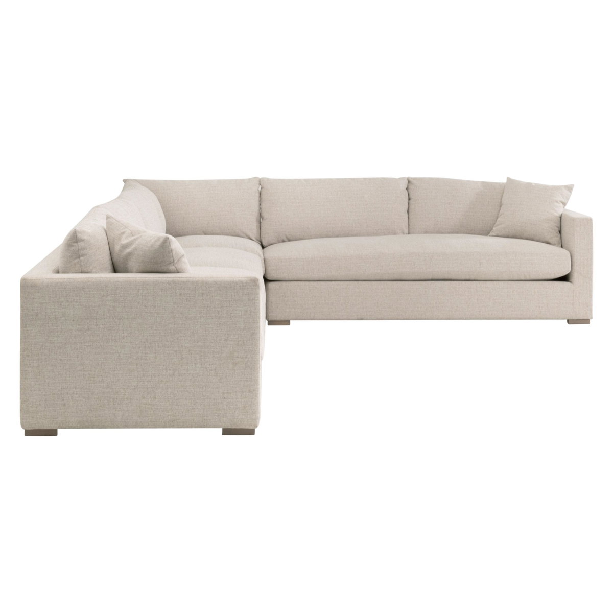 Newport Outdoor Modular 2-Seat Left Track Arm Sofa, Seating by Essentials for Living, 76.5" width x 32.5" height x 37.5" depth View 7