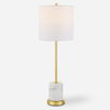 Turret Gold Buffet Lamp thumbnail 0