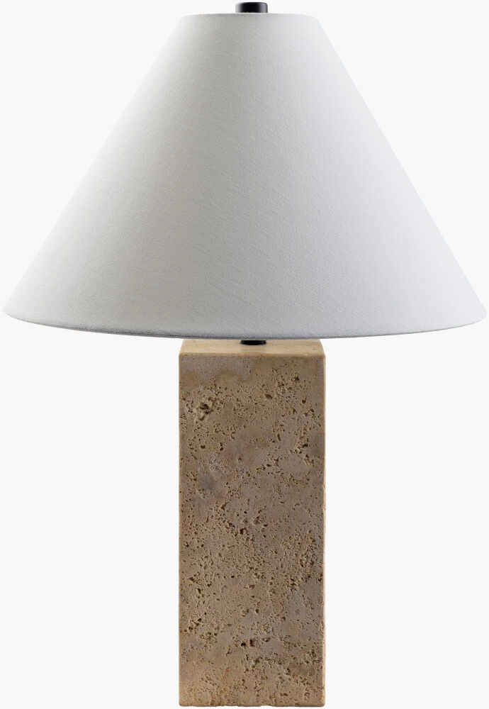 Agate Accent Table Lamp, by Surya, 15" width x 22" height