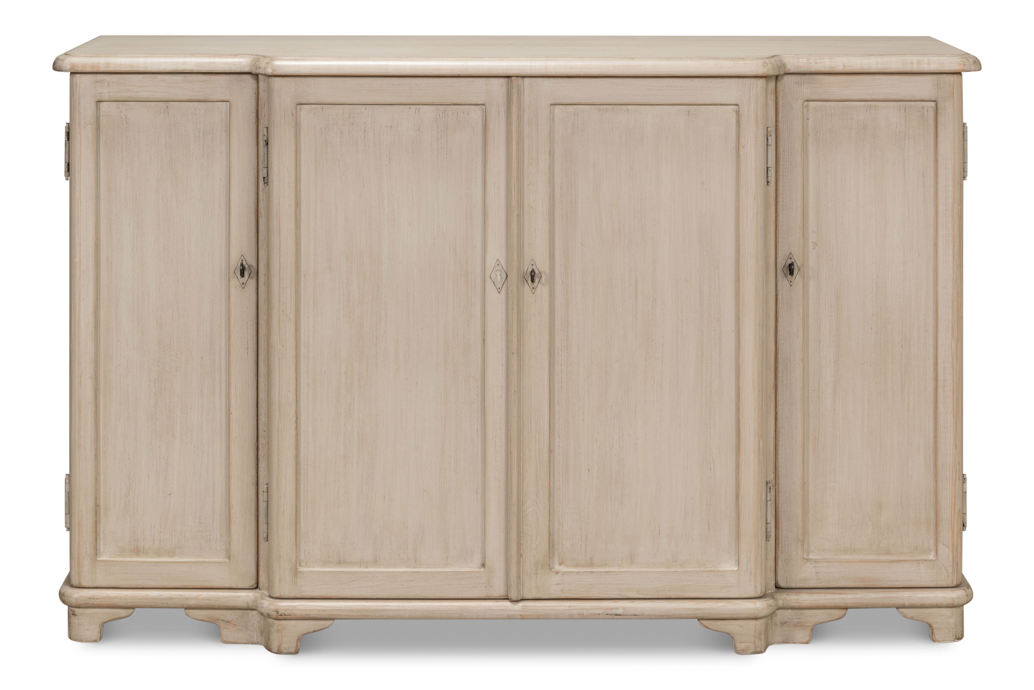 Entree' Sideboard  Stone Grey Finish large image 