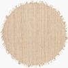 Jute Handmade Rug, by Surya, 8' length x 8' width thumbnail