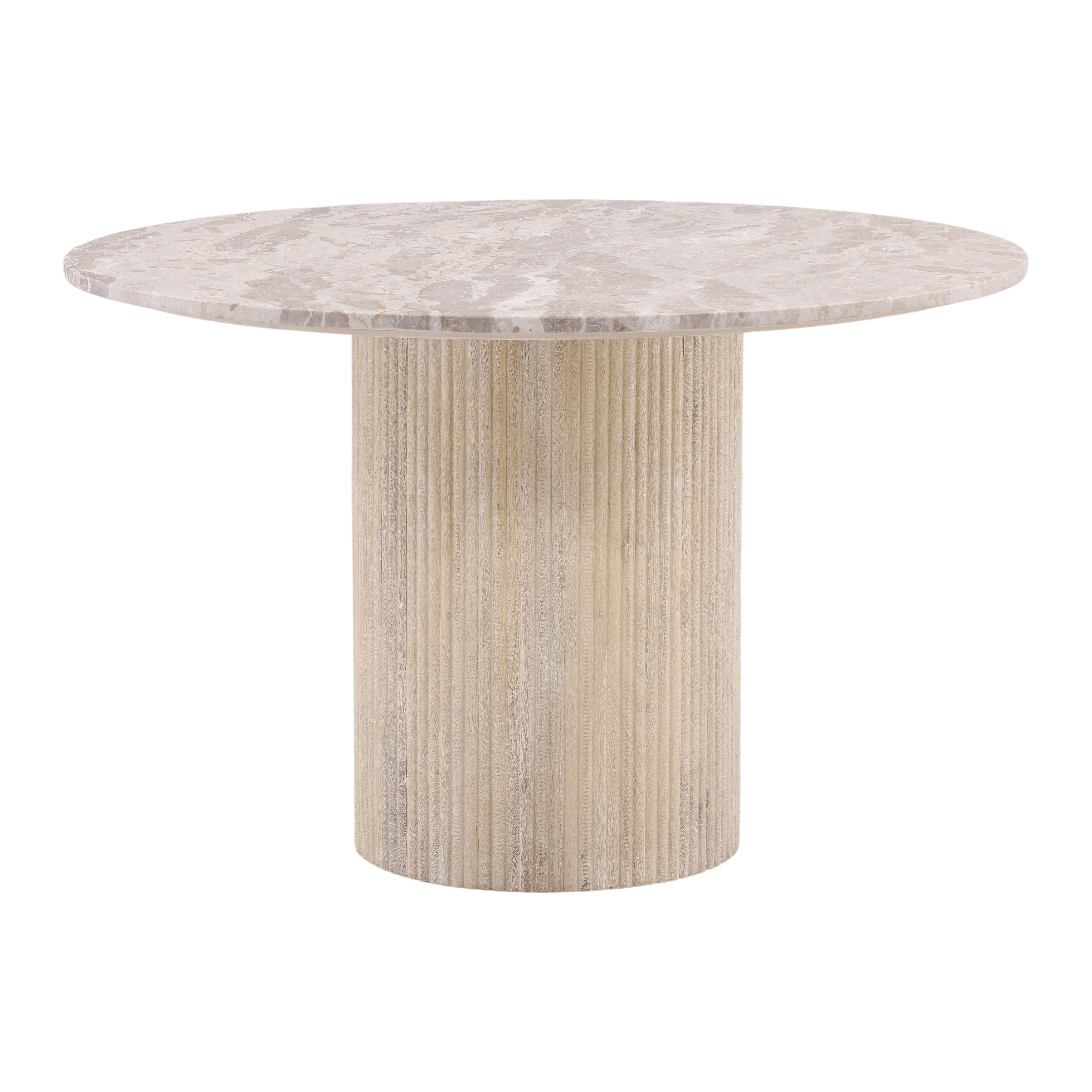 Nyla Dining Table Light Natural large image 