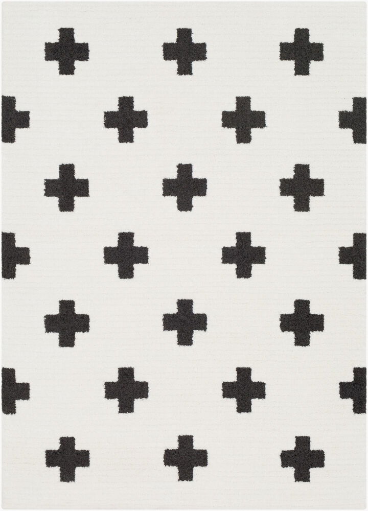 Moroccan Shag Machine Woven Rug large image 