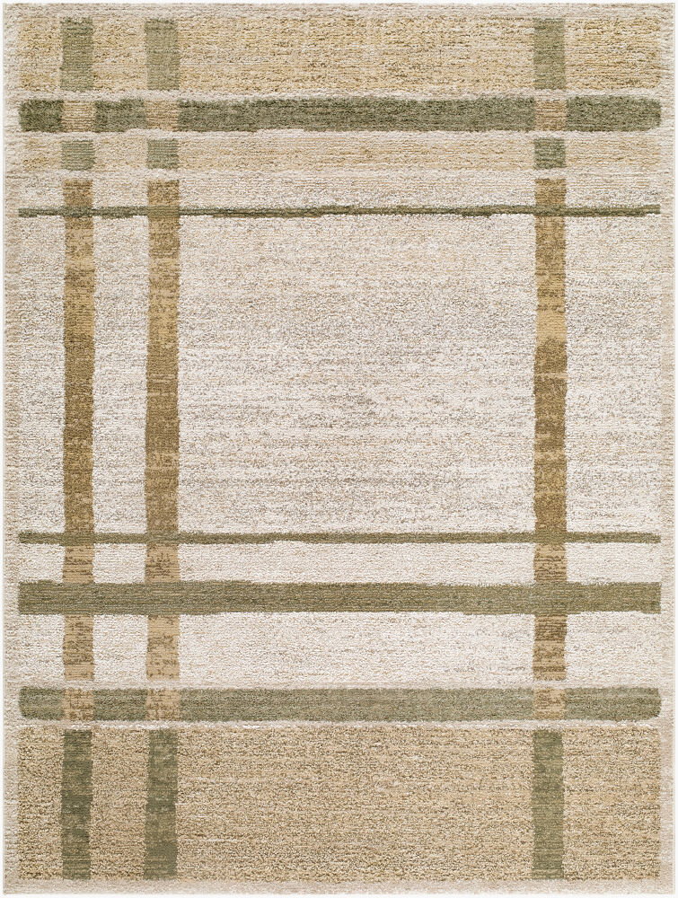 La Luna Machine Woven Rug, by Surya, 7'0.25" length x 5'3.39" width