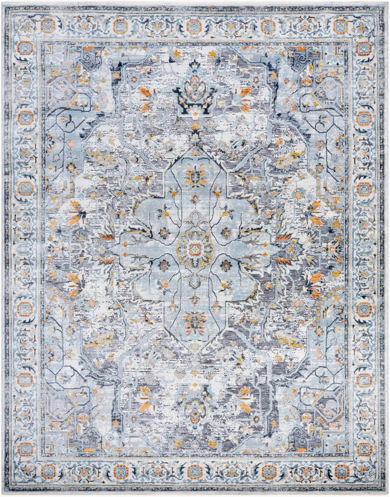 Hassler Machine Woven Rug, by Surya, 1'3.75" length x 1'3.75" width