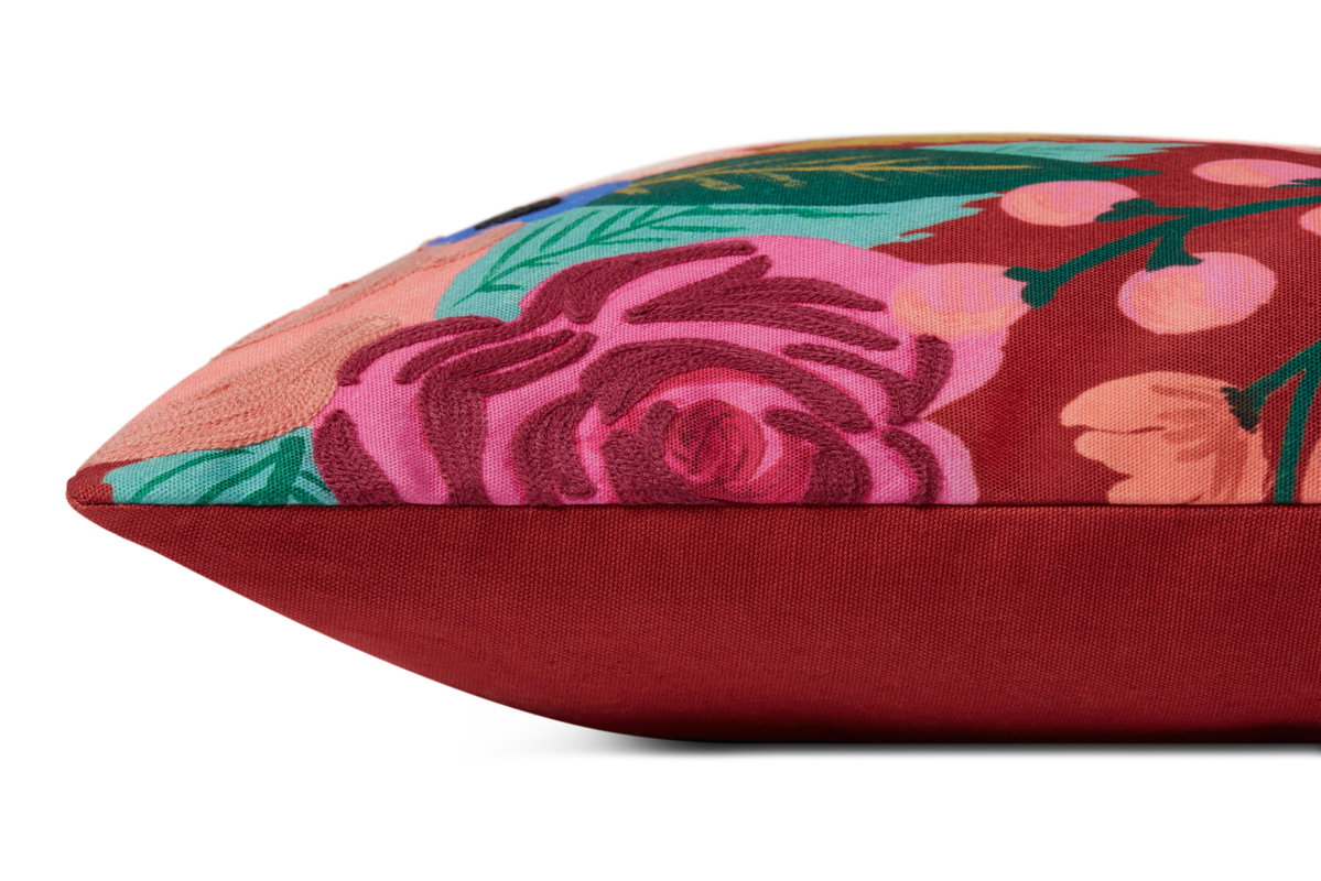 Rifle Paper Co. x Loloi No Name Pillow, Decorative Pillow, 13" length x 35" width View 3