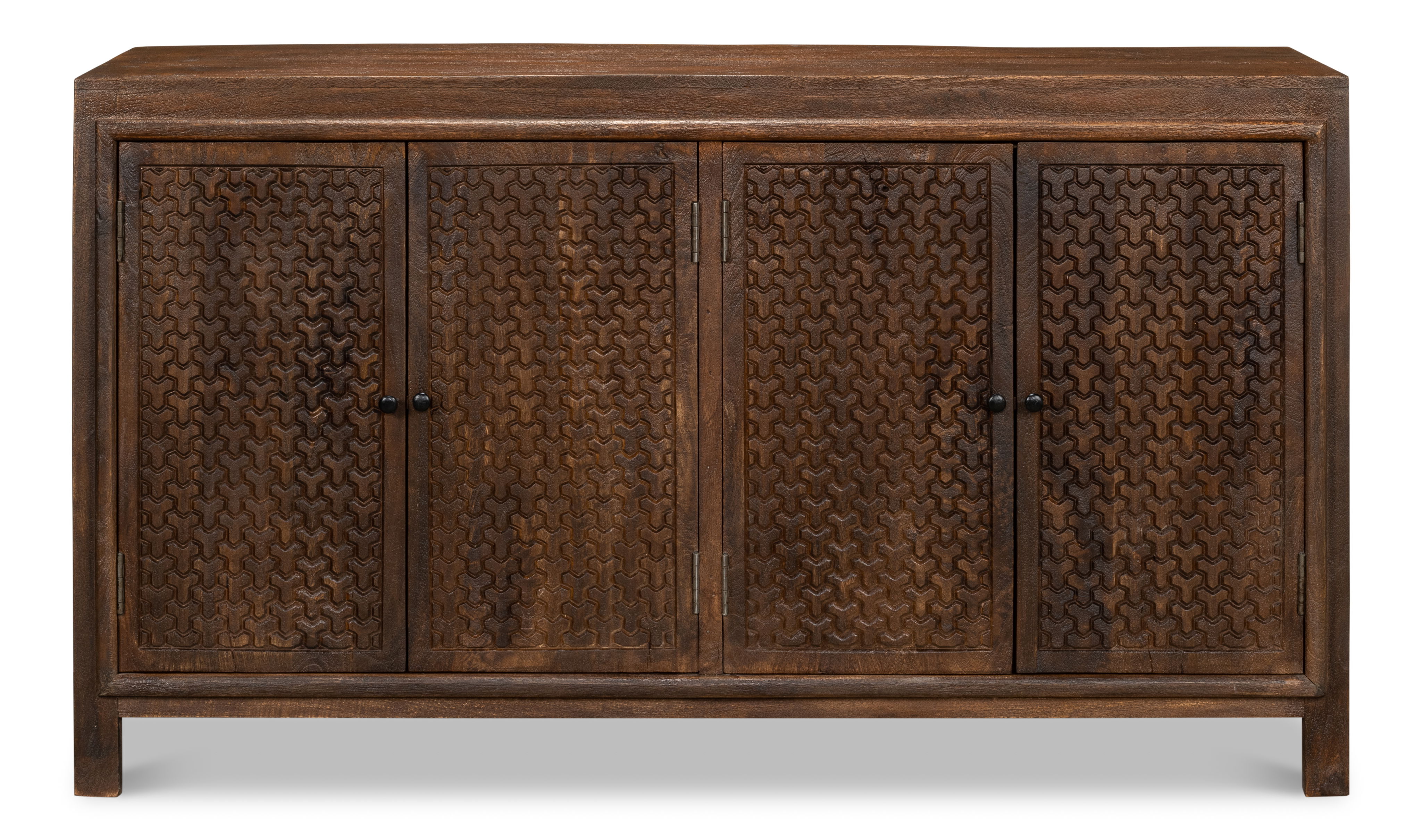 Battle Chainmail 4 Door Sideboard large image 