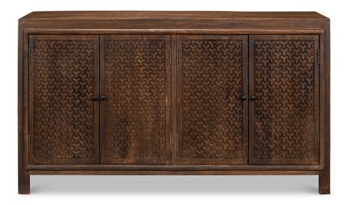 Battle Chainmail 4 Door Sideboard