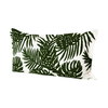 Boyle II 13x21 Green Tropical Palm Leaf Decorative Pillow Cover, by Mercana, 14.17" length x 25.98" width x 0.39" height thumbnail