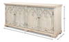 Alambra Sideboard, by Sarreid, 1'8" length x 6'6" width x 2'10" height thumbnail 12