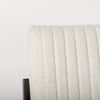 Tahoe Cream Fabric and Black-Brown Wood Dining Chair thumbnail 9