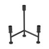 Cicero Candle Holder Black, Decor by Moe's Home, 9" width x 11" height x 6" depth thumbnail 3