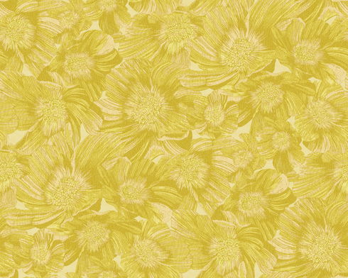 Anemoni Yellow Wallpaper