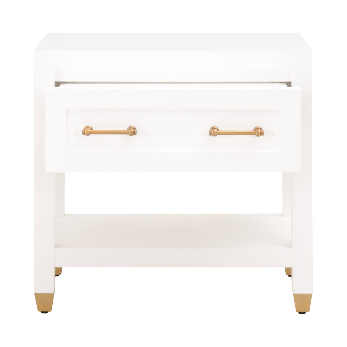 Stella 1-Drawer Nightstand, by Essentials for Living, 28" width x 27" height x 17.75" depth View 2