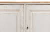 Antique Whitewash Sideboard  6 Door, by Sarreid, 1'8" length x 9'11" width x 3' height thumbnail 6