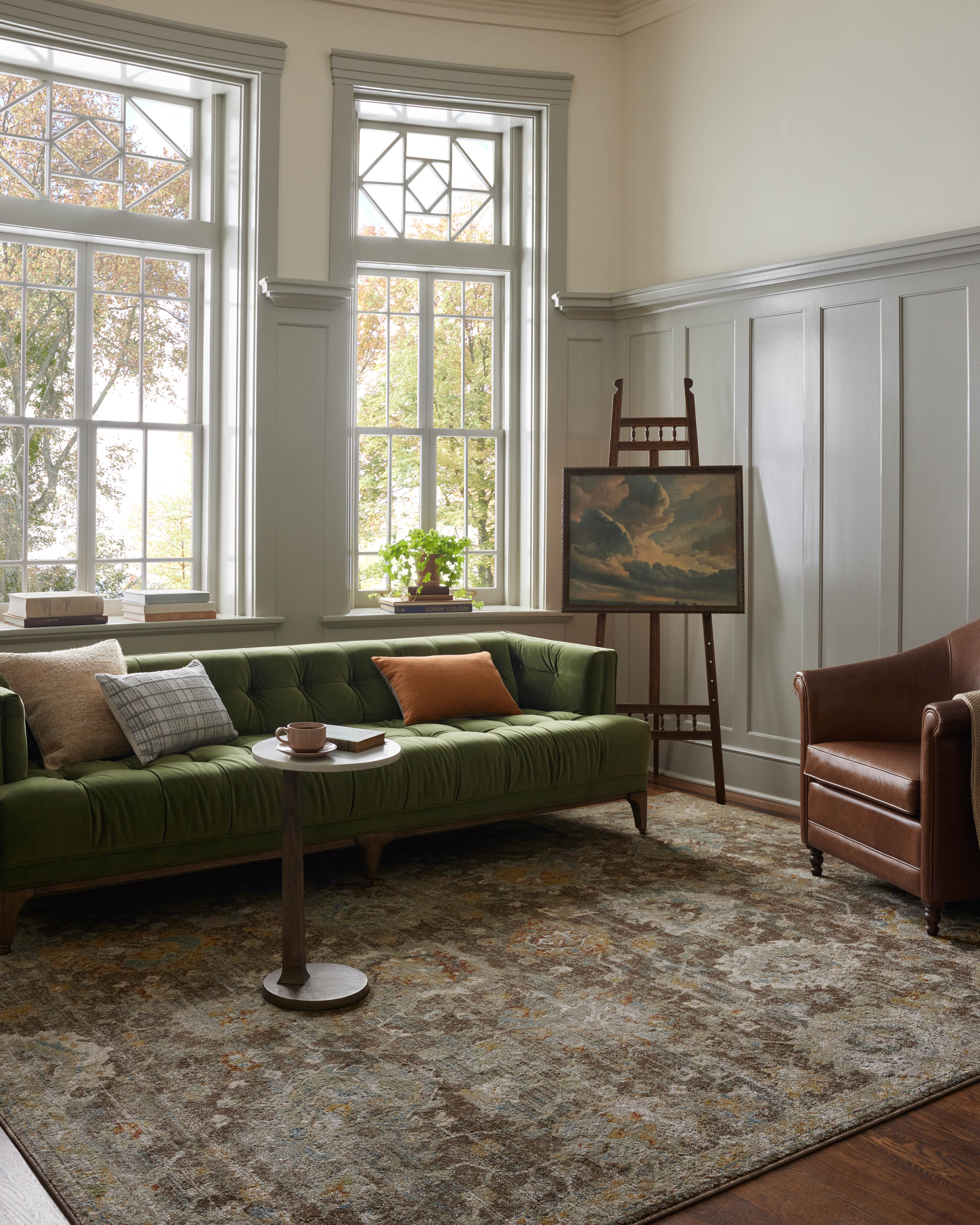 Magnolia Home by Joanna Gaines x Loloi Mona Rug, 5' length x 7'8" width View 2