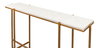 Shagreen Console Table  Osprey White, by Sarreid, 1'2" length x 5' width x 2'10" height thumbnail 10