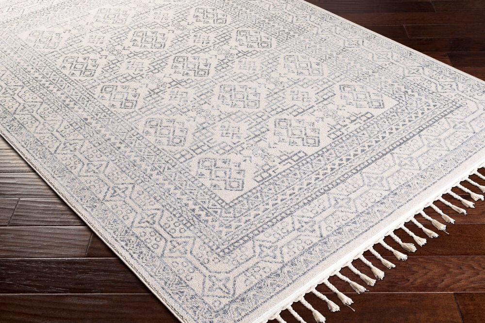 Euphoria Machine Woven Rug, by Surya, 3' length x 2' width