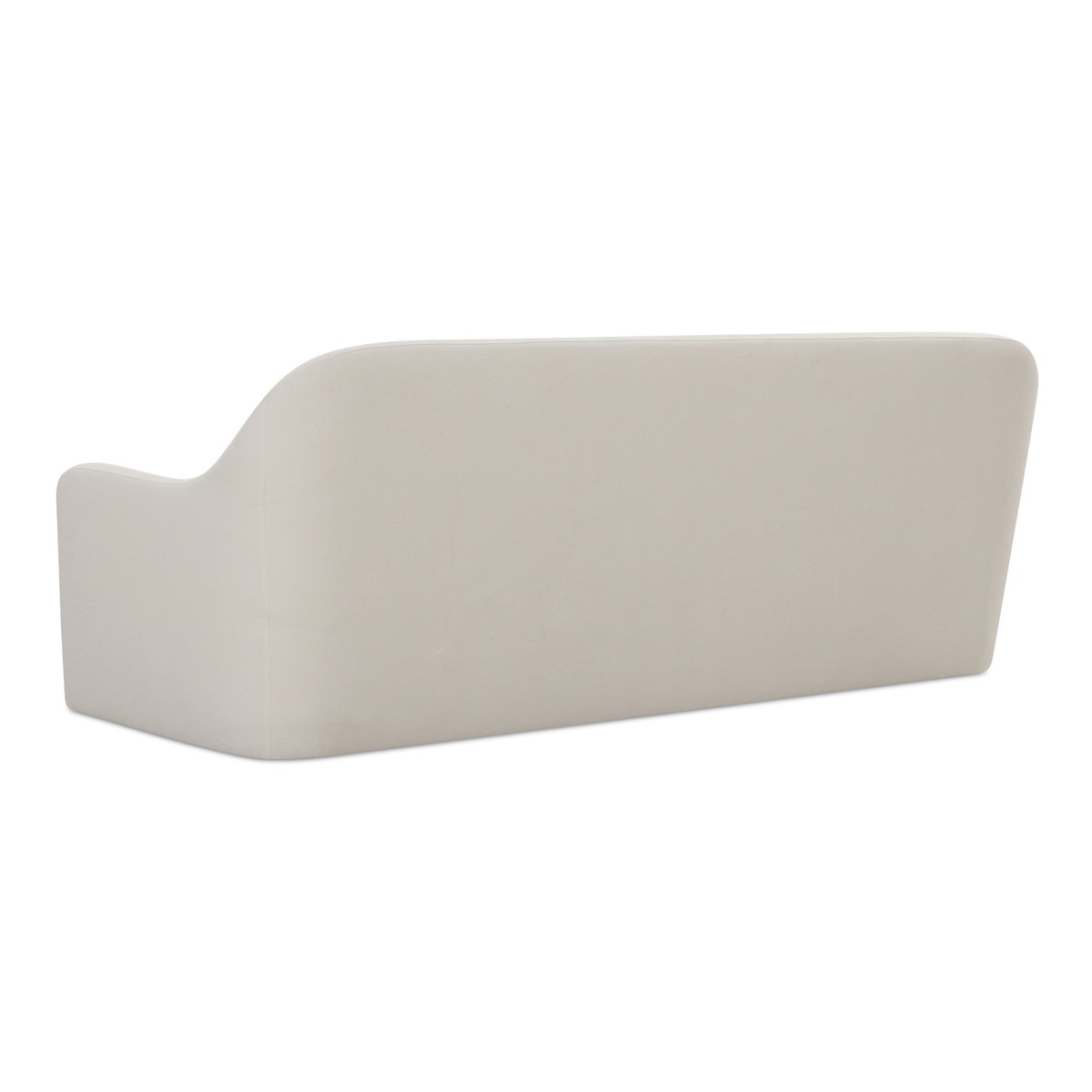 Rialto Sofa White, Sofas & Sectional by Moe's Home, 90" width x 35" height x 33.5" depth View 2