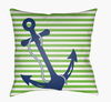 Anchor Accent Pillow, Decorative Pillow by Surya, 18" length x 18" width thumbnail