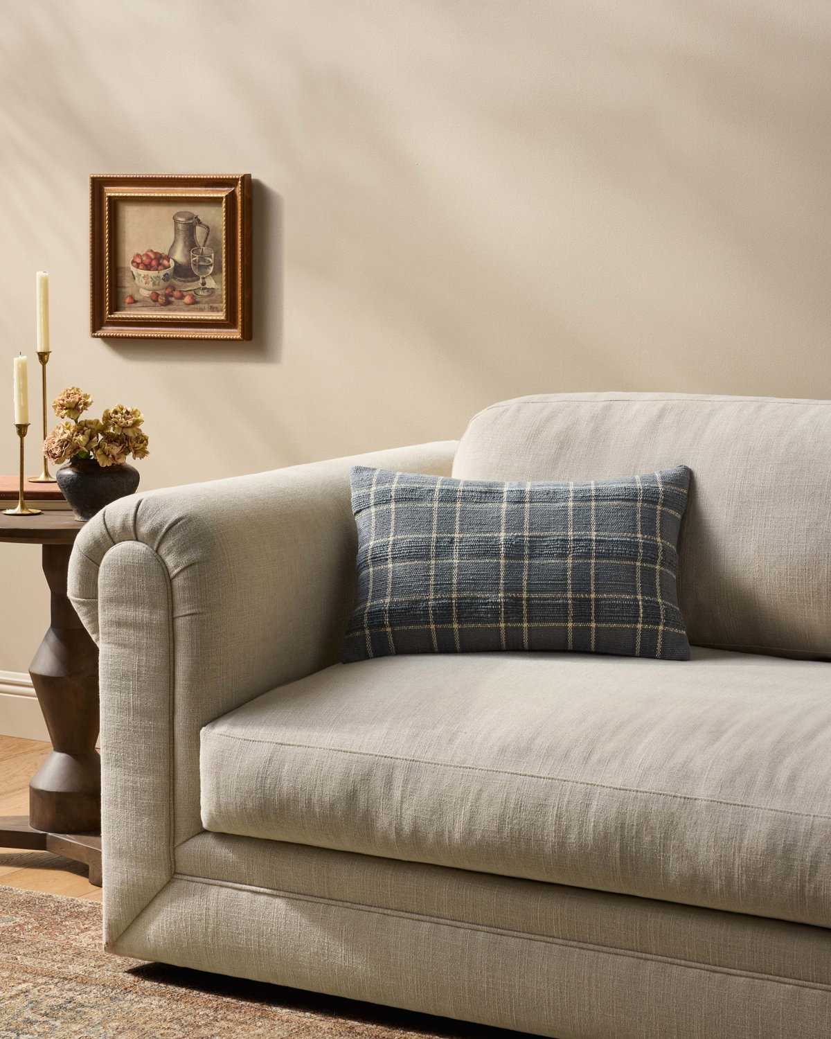 Amber Lewis x Loloi Golden Pillow, Decorative Pillow, 13" length x 21" width View 2