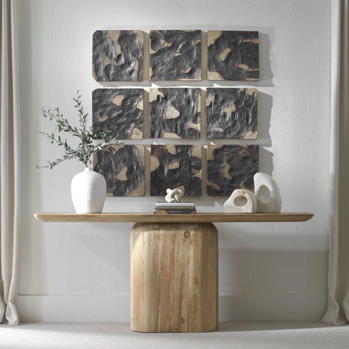 Ignite Wood Wall Decor Set/9