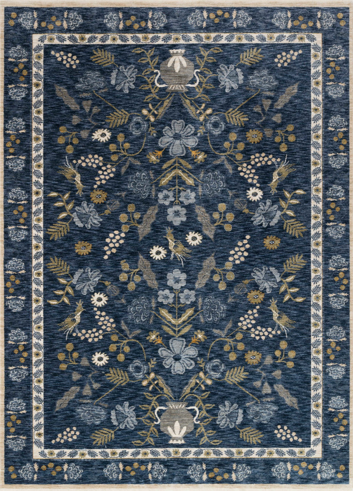 Rifle Paper Co. x Loloi Kismet Rug, 2' length x 3'4" width