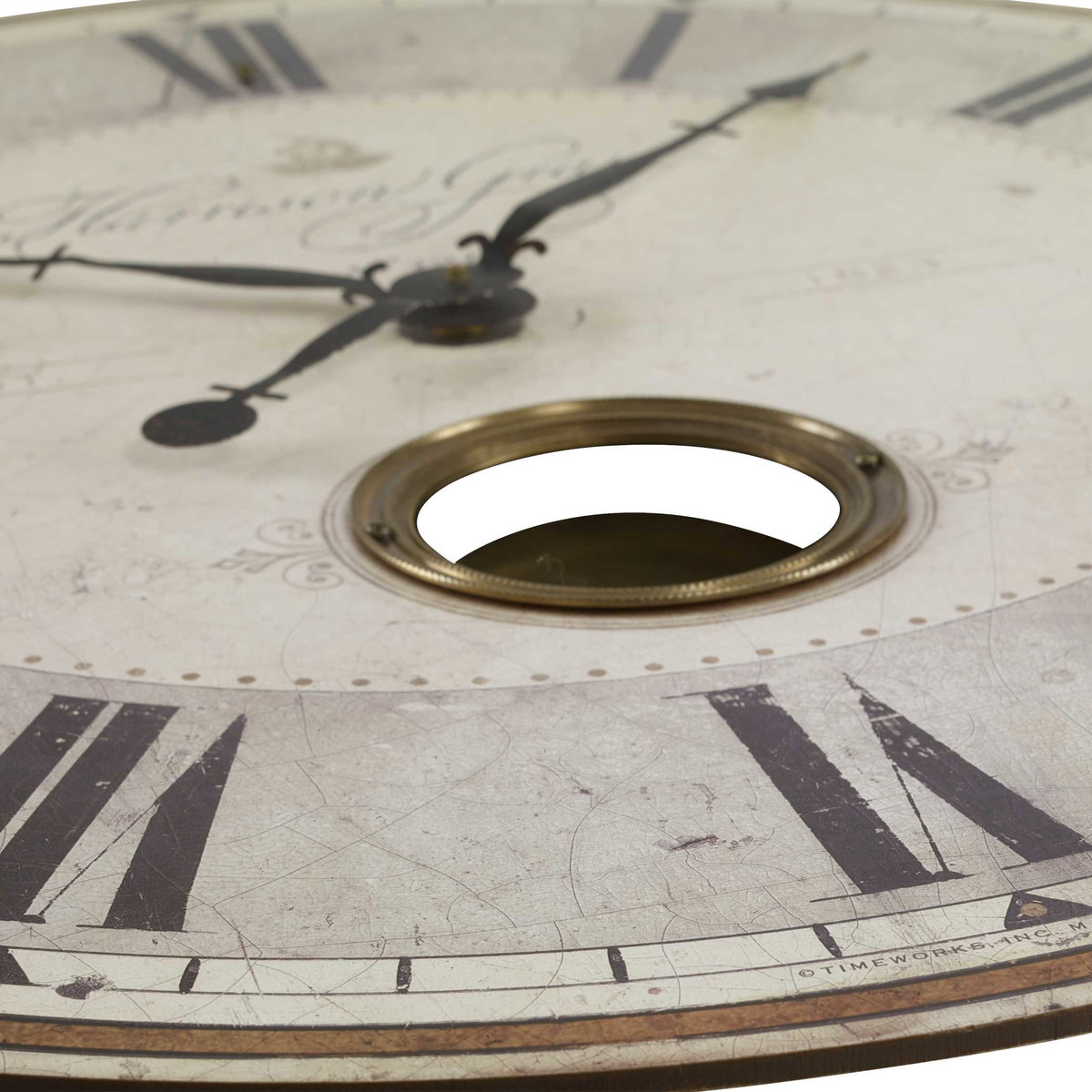 Harrison Gray 30' Clock, by Uttermost, 30" width x 30" height x 2.5" depth View 3